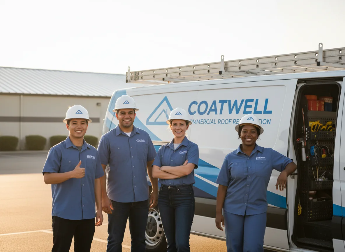 Commercial roof coating company in Amonate, VA